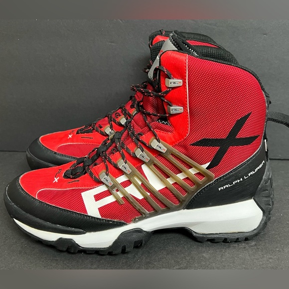 RLX Ralph Lauren Other - Polo Ralph Lauren RLX Abridge Nylon Boots Red Black Men’s Size 10 RARE NWOB